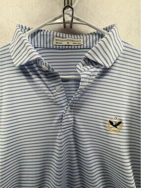 Holderness & Bourne Golf Polo Shirt Mens XL Robert Trent Jones Championship Blue